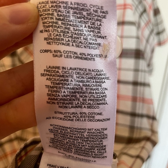 Mountain Hardwear Men’s Button Down Plaid Shirt - Picture 5 of 5